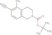 tert-Butyl 6-cyano-5-methyl-3,4-dihydroisoquinoline-2(1H)-carboxylate