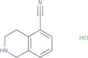 1,2,3,4-Tetrahydroisoquinoline-5-carbonitrile hydrochloride
