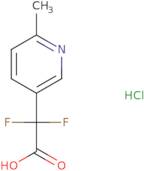 2,2-Difluoro-2-(6-methylpyridin-3-yl)acetic acid hydrochloride