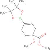 Methyl 1-methoxy-4-(4,4,5,5-tetramethyl-1,3,2-dioxaborolan-2-yl)cyclohex-3-enecarboxylate