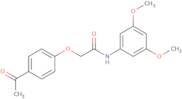 2-(4-Acetylphenoxy)-N-(3,5-dimethoxyphenyl)acetamide
