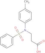 3-[N-(4-Methylphenyl)benzenesulfonamido]propanoic acid