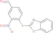4-(1,3-Benzothiazol-2-ylsulfanyl)-3-nitrobenzaldehyde