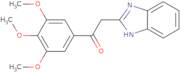 2-(1H-1,3-Benzodiazol-2-yl)-1-(3,4,5-trimethoxyphenyl)ethan-1-one