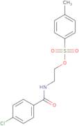 2-[(4-Chlorophenyl)formamido]ethyl 4-methylbenzene-1-sulfonate