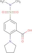 5-(Dimethylsulfamoyl)-2-(pyrrolidin-1-yl)benzoic acid