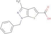 1-Benzyl-3-methyl-1H-thieno[2,3-c]pyrazole-5-carboxylic acid