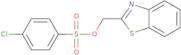 4-Chloro-benzenesulfonic acid benzothiazol-2-ylmethyl ester