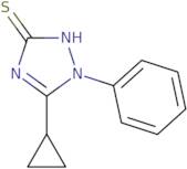 5-Cyclopropyl-1-phenyl-1H-1,2,4-triazole-3-thiol