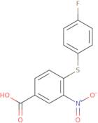 4-[(4-Fluorophenyl)sulfanyl]-3-nitrobenzoic acid