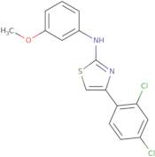 4-(2,4-Dichlorophenyl)-N-(3-methoxyphenyl)-1,3-thiazol-2-amine