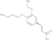 (2E)-3-(4-Butoxy-3-ethoxyphenyl)prop-2-enoic acid