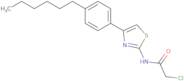 2-Chloro-N-[4-(4-hexylphenyl)-1,3-thiazol-2-yl]acetamide