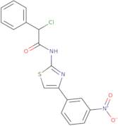 2-Chloro-N-[4-(3-nitrophenyl)-1,3-thiazol-2-yl]-2-phenylacetamide