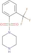 1-[2-(Trifluoromethyl)benzenesulfonyl]piperazine