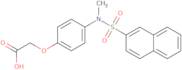 2-[4-(N-Methylnaphthalene-2-sulfonamido)phenoxy]acetic acid