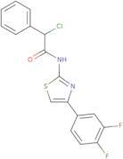 2-Chloro-N-[4-(3,4-difluoro-phenyl)-thiazol-2-yl]-2-phenyl-acetamide