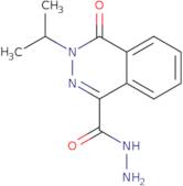 4-Oxo-3-(propan-2-yl)-3,4-dihydrophthalazine-1-carbohydrazide