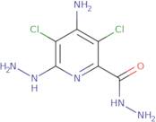 4-Amino-3,5-dichloro-6-hydrazinylpyridine-2-carbohydrazide