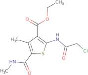 Ethyl 2-(2-chloroacetamido)-4-methyl-5-(methylcarbamoyl)thiophene-3-carboxylate