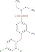 3-Amino-4-(2,4-dichloro-phenoxy)-N,N-diethyl-benzenesulfonamide