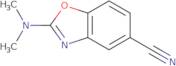 2-(Dimethylamino)-1,3-benzoxazole-5-carbonitrile