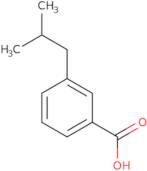 3-(2-Methylpropyl)benzoic acid