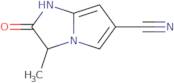 3-Methyl-2-oxo-1H,2H,3H-pyrrolo[1,2-a]imidazole-6-carbonitrile