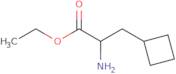 ethyl 2-amino-3-cyclobutylpropanoate hcl