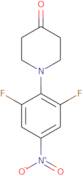 1-(2,6-Difluoro-4-nitrophenyl)piperidin-4-one