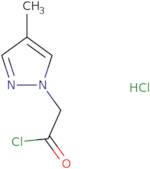 2-(4-Methyl-1H-pyrazol-1-yl)acetyl chloride hydrochloride