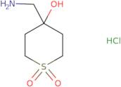 4-(Aminomethyl)tetrahydro-1-thiapyran-4-ol-1,1-dioxide hydrochloride