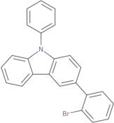 3-(2-Bromophenyl)-9-phenyl-9H-carbazole