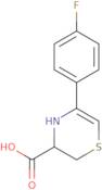 5-(4-Fluorophenyl)-3,4-dihydro-2H-1,4-thiazine-3-carboxylic acid