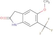 1,3-Dihydro-5-methoxy-6-(trifluoromethyl)-2H-indol-2-one