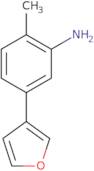 5-(Furan-3-yl)-2-methylaniline