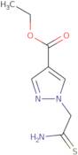 Ethyl 1-(carbamothioylmethyl)-1H-pyrazole-4-carboxylate