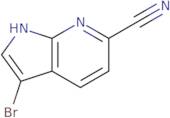 3-Bromo-1H-pyrrolo[2,3-b]pyridine-6-carbonitrile