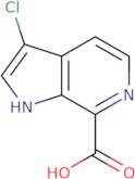 3-Chloro-1H-pyrrolo[2,3-c]pyridine-7-carboxylic acid