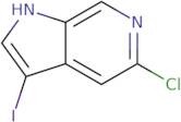 5-chloro-3-iodo-1H-pyrrolo[2,3-c]pyridine
