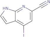 4-Iodo-1H-pyrrolo[2,3-b]pyridine-6-carbonitrile