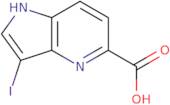 3-Iodo-1H-pyrrolo[3,2-b]pyridine-5-carboxylic acid