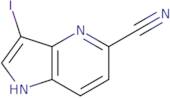 3-Iodo-1H-pyrrolo[3,2-b]pyridine-5-carbonitrile