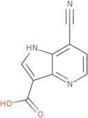 7-Cyano-1H-pyrrolo[3,2-b]pyridine-3-carboxylic acid