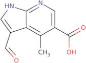 3-Formyl-4-methyl-1H-pyrrolo[2,3-b]pyridine-5-carboxylic acid