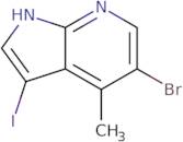 5-Bromo-3-iodo-4-methyl-7-azaindole