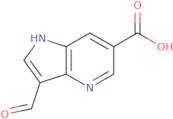 3-Formyl-1H-pyrrolo[3,2-b]pyridine-6-carboxylic acid