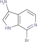 7-Bromo-1H-pyrrolo[2,3-c]pyridin-3-amine