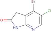 4-Bromo-5-chloro-1H,2H,3H-pyrrolo[2,3-b]pyridin-2-one