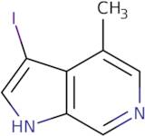 3-Iodo-4-methyl-1H-pyrrolo[2,3-c]pyridine